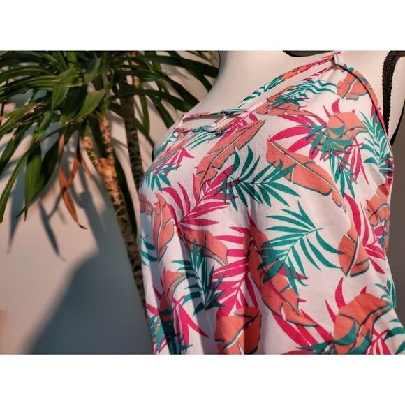 Poof! New York Dusty Rose Summer Top size medium - Picture 4 of 6